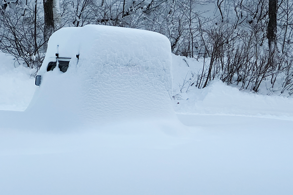 Cars sometimes get buried in Madarao.